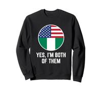 Nigeriano Americano Sì Entrambi Patrimonio Identità Felpa