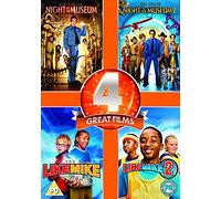 Night At The Museum / Night At The Museum 2 / Like Mike / Like Mike 2 (4 Dvd) [Edizione: Regno Unito] [Edizione: Regno Unito]