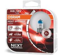 NIGHT BREAKER LASER H3, +150% Di Luce in , Lampada Alogena per Fari, 64151NL-HCB