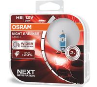 NIGHT BREAKER LASER H8, +150% Di Luce in , Lampada Alogena per Fari, 64212NL-HCB