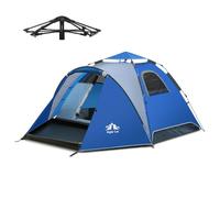 Night Cat Tenda da Campeggio 3 4 Posti: Tenda Pop Up Impermeabile Automatica Facile da Installare per Familiare Campeggio Picnic Parco Giardino