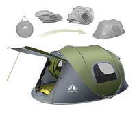 Night Cat Tenda da campeggio pop-up per 2 3 persone automatica tenda istantanea impermeabile facile installazione all'aperto