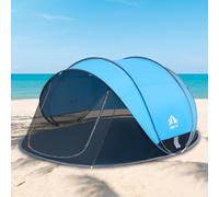 Night Cat Tenda da Spiaggia Pop Up: Riparo Dal Sole Per 3 4 Persone Ideale Per Picnic Campeggio Protezione UV UPF50+