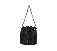 NIGHT ED.STRASS SMALL BUCKET Secchielli LA CARRIE Donna Nero ABT014_LACA