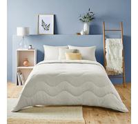 Night Lark - Copripiumino senza copertura - 10,5 Tog - King - Collezione Tufted Dots - Biancheria da letto di lusso - Anallergico - Lavabile in lavatrice - Sabbia calda