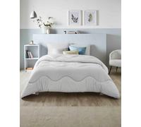 Night Lark Coverless Duvet Linen Collection - Copripiumino matrimoniale super king con fibra Advanced Smartfil, lavabile in lavatrice, ipoallergenico - grigio nuvola, letto super king size