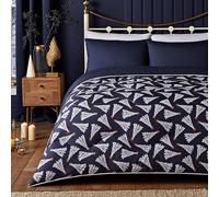 Night Lark Set copripiumino e federa, 10,5 tog, per letto king size, edizione limitata, motivo: alberi festivi, biancheria da letto di lusso, ipoallergenica, lavabile in lavatrice