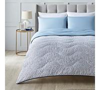 Night Lark Set copripiumino e federa senza copripiumino, collezione primavera estate - 6 Tog, copripiumino super king size con fibra Advanced Smartfil, lavabile in lavatrice - Blue Garden, letto super