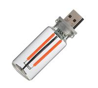 Night līght - 2.75in Bedside Lamp | Glass Bedside Lamp With Touch Control For Bedroom, 1-Pack Dimmable LED Retro Nightlight, Warm No Glare Lighting For Home Office Nursery Kitchen Dorm Indoor