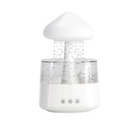 Night Light Cloud Rain Humidifier with LED Light Micro Aromatherapy Diffuser, Sleep Relaxation Mood Water Drop Sound Gift