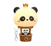 Night Light - LED Light | Panda Night Light | 3-Gear Dimmable Lamp, Decorative Night Light Lamp, Hot Air Balloon Table Lamp, Ricaricabile Atmosphere Light, Cute And Cozy Night Light For Bedtime