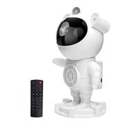 Night Light Star Astronaut Proiettore con Altoparlante , Timer, Telecomando - Perfetto per La Camera da Letto e Come Regalo