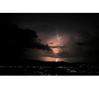 Night Lightning - Set di puzzle in legno da 500 pezzi: gioco di puzzle rilassante fai da te, rompicapo (14 anni+)