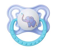 Night Night Natural Baby Pacifier - Parte di aspirazione del silicone | Notte luminosa -nucle | Maxis -Silicon Schnuller Friendly | Aspirapolvere rotondo morbido | BPA - Aerei da treni in casa che cal
