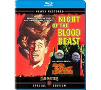 Night Of The Blood Beast (1958) + Attack Of The Giant Leeches (1959) ( (Blu-ray)