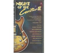 Night Of The Guitar - Vol. 1Filmed in London, April 1991, 10 tracks [VHS]