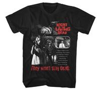 Night Of The Living Dead - Notld Abituato Stay American Classici - Nero Adul