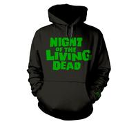 Night Of The Living Dead Zombie F2 Felpa con Cappuccio Adulto Unisex (PH4589)