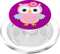 Night Owl Gifts Owls Pink PopSockets PopGrip per MagSafe