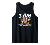 Night Owl Overthinker 3 AM Thoughts Coffee Canotta