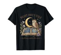 Night Owl's Tale esploring sotto Le Stelle Maglietta