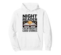 Night Reader Libro Mamma Notti Calma Storie Forti Felpa con Cappuccio