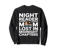 Night Reader Mamma Perso nei Capitoli di Mezzanotte Felpa