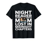 Night Reader Mamma Perso nei Capitoli di Mezzanotte Maglietta