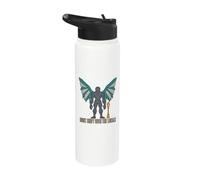 Night Shift With The Locals Umorismo Criptide Stainless Steel Insulated Water Bottle