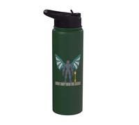 Night Shift With The Locals Umorismo Criptide Stainless Steel Insulated Water Bottle
