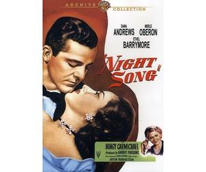 Night Song DVD - Jacqueline White, Merle Oberon, Dana Andrews, Hoagy Carmichael