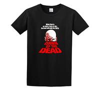 Night Spread Dawn of The Dead Romero Zombie Movie Pullover Top Lazy City Keep Warm Assemble T-Shirt Black XL