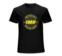 Night Spread Kid's Impossible Mission Force Imf Logo T-Shirt Black S
