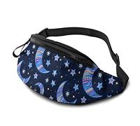 Night Stars e falce di luna in stile Zentangle moda