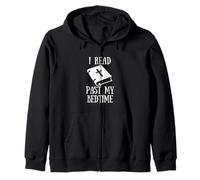 Night-Time Bible Reader I Read Past My Bedtime Prayer Felpa con Cappuccio
