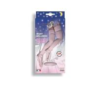 Solidea Calze Night Wellness 70 den a compressione graduata 12/15 mmHg opache Rosa Taglia 2-M