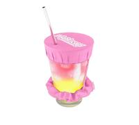 NightCap - Scrunchie e copribevande, scrunchie riutilizzabile per prevenire la correzione dei drink, visto su Shark Tank, Rosa, 1 Pacchetto