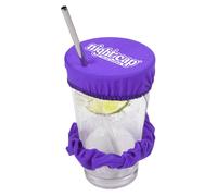 Nightcap The Original Drink Cover Scrunchie - Come visto su Shark Tank e TikTok - Riutilizzabile - Da indossare sul polso o tra i capelli - Previ