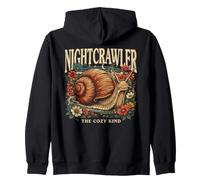 Nightcrawler The Cozy Kind Garden Nature Lumaca Felpa con Cappuccio