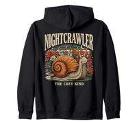 Nightcrawler The Cozy Kind Garden Nature Lumaca Felpa con Cappuccio