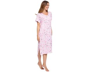 Nightgown A Maniche Corte 'Riflessioni Floreali' Per Donne