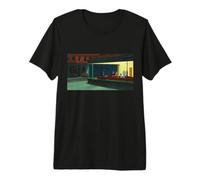 Nighthawks di Edward Hopper Maglietta Premium