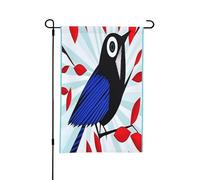 Nightingale Bandiere da giardino primaverile per esterni, perfette per decorazioni pasquali e decorazioni primaverili all'aperto