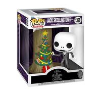 Nightmare 30th Funko POP Figura Jack Skellington con la Porta di Natale 12 cm