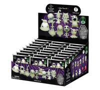 Nightmare Before Christmas 3D PVC Bag Clips Glow in the Dark Series 8 Displa...