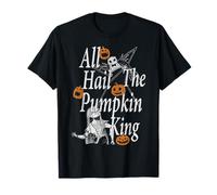 Nightmare Before Christmas All Hail Pumpkin King Maglietta