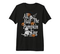 Nightmare Before Christmas All Hail Pumpkin King Maglietta premium