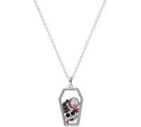 Nightmare Before Christmas Jack and Sally - Coffin Donna Collana colore argento Ottone