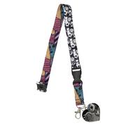 Nightmare Before Christmas Jack & Sally Lanyard