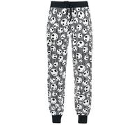 Nightmare Before Christmas Jack Skellington - Skulls Donna Pantaloni Pigiama Nero